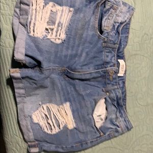Size 27 Jean shorts